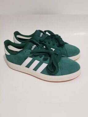 Adidas Daily 3.0 Mens Size 12 Collegiate Green White Gum Skate Shoes New No Box.